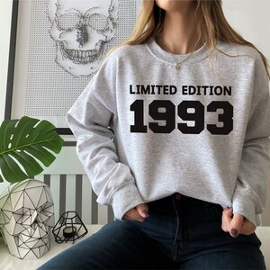 Classic 1993 Sweatshirt, Vintage Birthday Gift 1993, Unisex Birthday Gift Sweatshirt, 30th Milestone Birthday