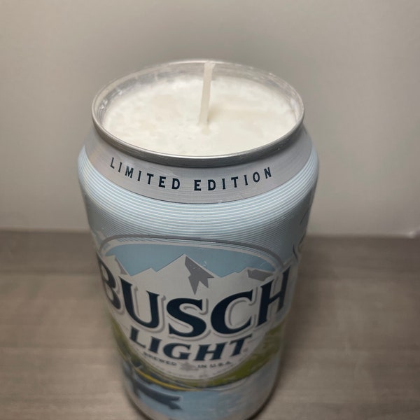Busch Light Fish Handmade Soy Candle with custom scent