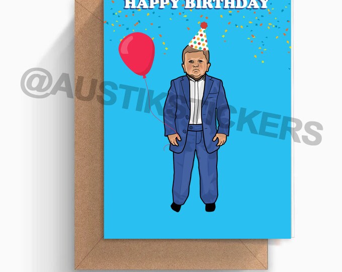Hasbulla Birthday Card - Etsy