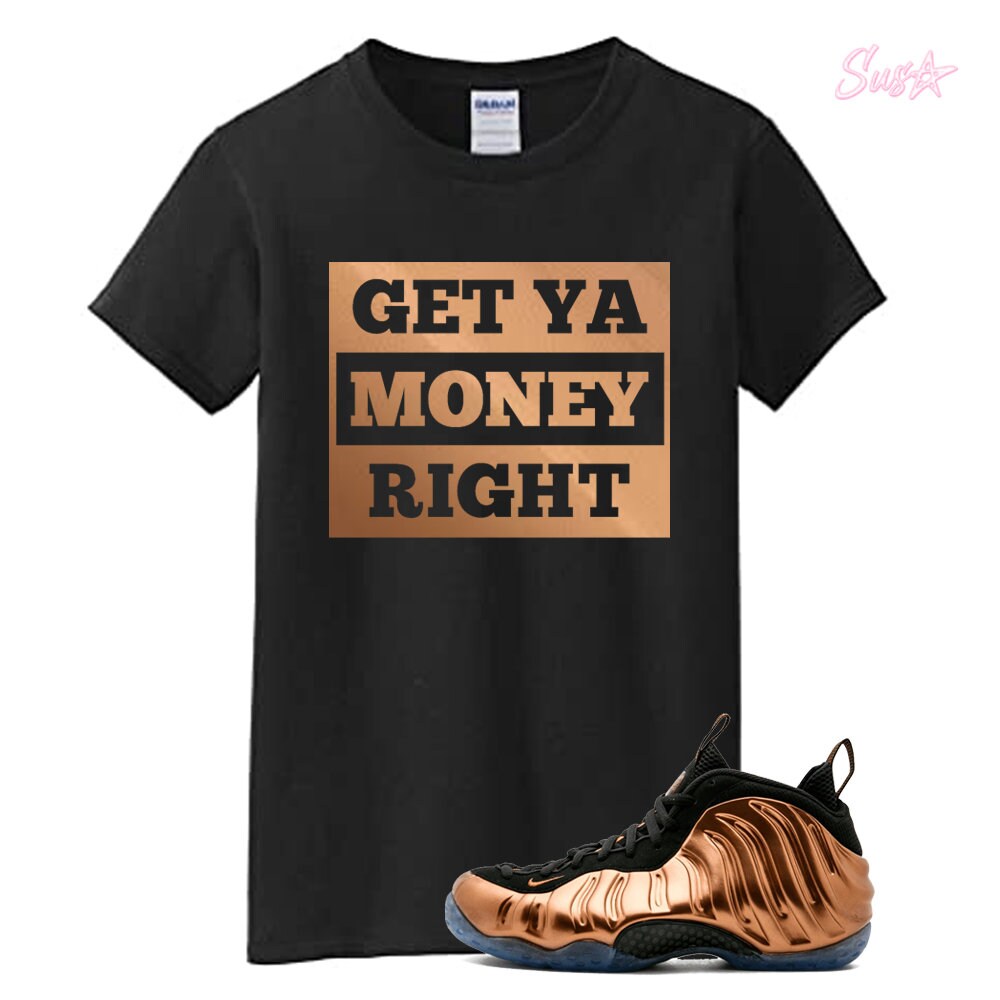 shirts to match copper foamposites