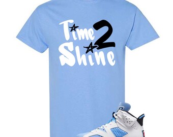 Carolina Blue TIME 2 SHINE T Shirt for 