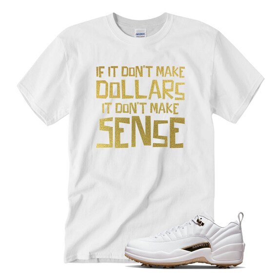 gold jordan shirt