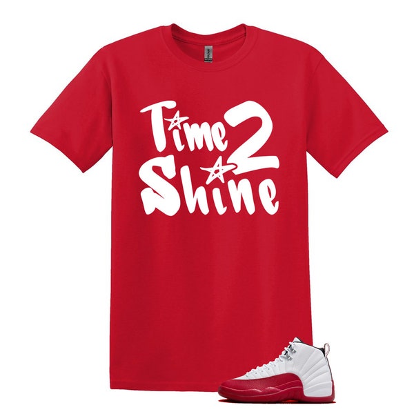 varsity red jordan shirt