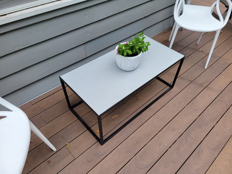 Handmade Recycled Plastic Coffee Table Etsy