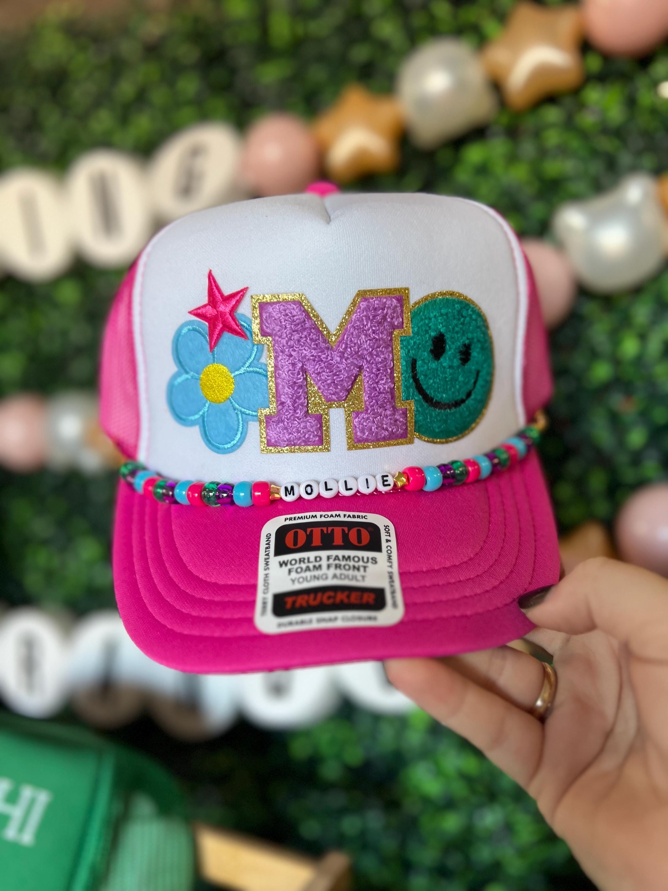 Girls Are Made of Magic Pink Trucker Patch Hat Cap with Chain Amazon.com: HUISUYTON 14PCS Trucker Hat Chains Spike Thorn  main image 4