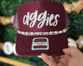 Texas A&M University Aggies Farmer’s Fight Gig ‘Em Bougie College SEC Football Snap-back Otto Ball Cap