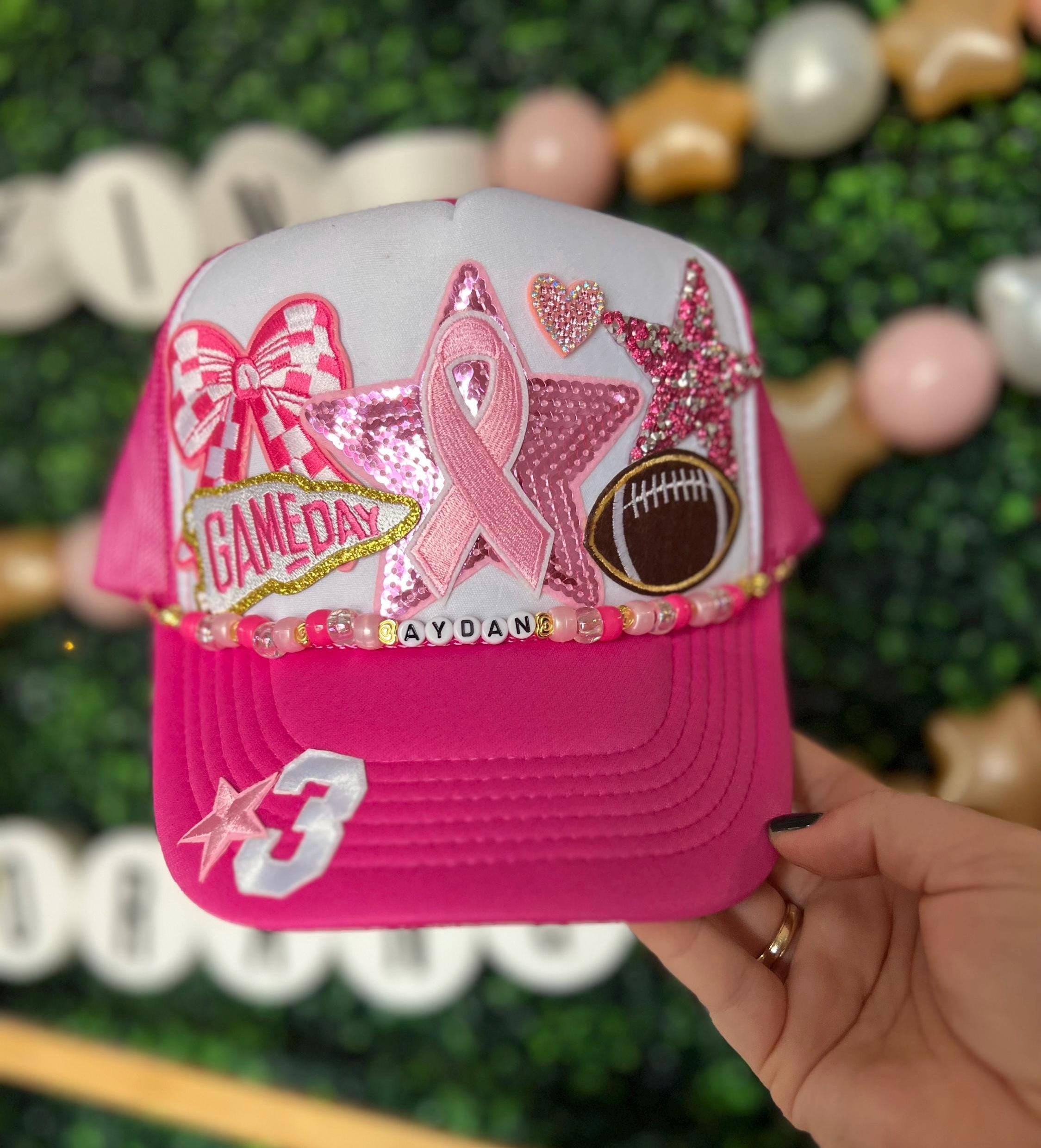 Breast Cancer Cancer Caps And Hats CEARANCE Pink Ribbon Hat Breast