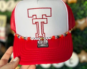 Texas Tech University Red Raiders Wreck ‘Em Tech Bougie College Football Snap-back Otto Ball Cap
