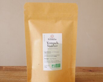 25 g de iniciador de tempeh orgánico Rhizopus oligosporus