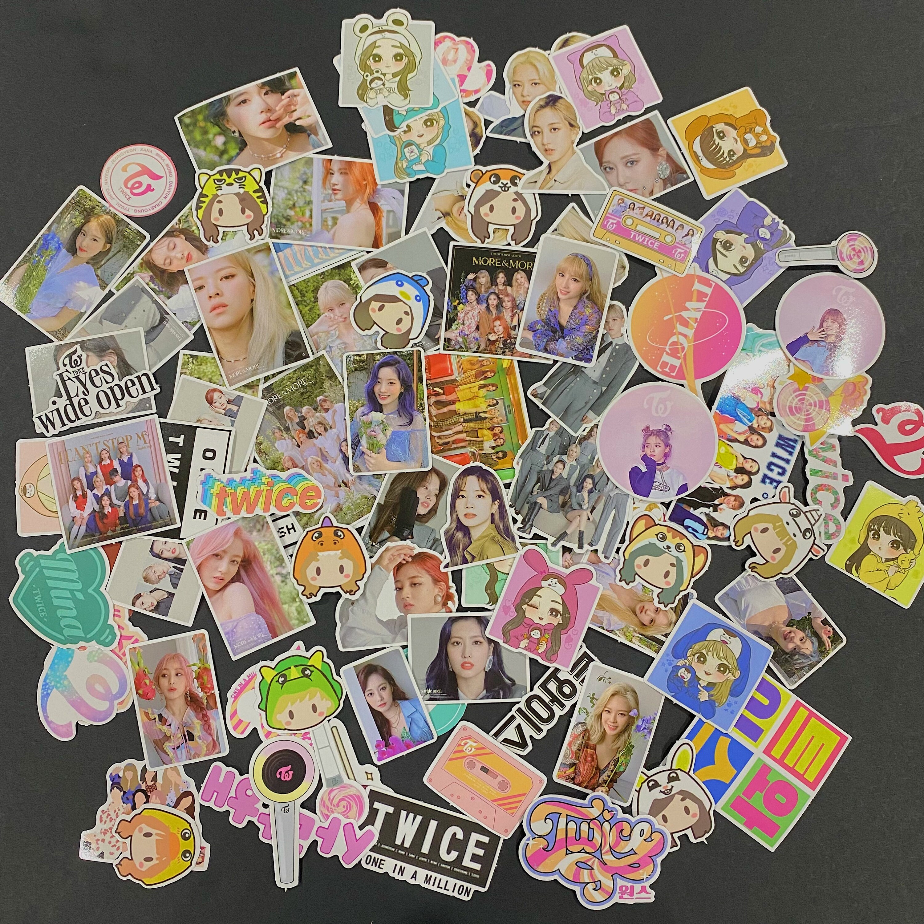 Twice Stickers 40 60 Twice Sticker Packs Twice Eyes Etsy New Zealand