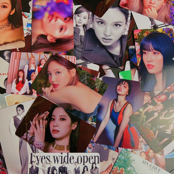 Twice Photocards Twice Taste Of Love Photocards 54 Assorted Etsy