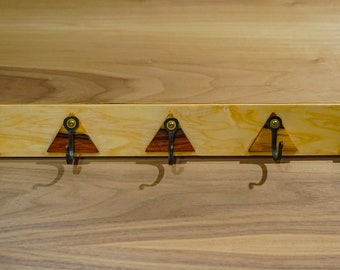 Coat Rack | Entryway Organizer | Bathroom Décor | Hand-crafted | Wooden