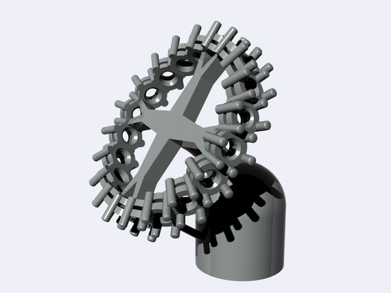 Modelli 3d Disegno STL Stampa 3d e CNC-Disegno Anello Corona9 con