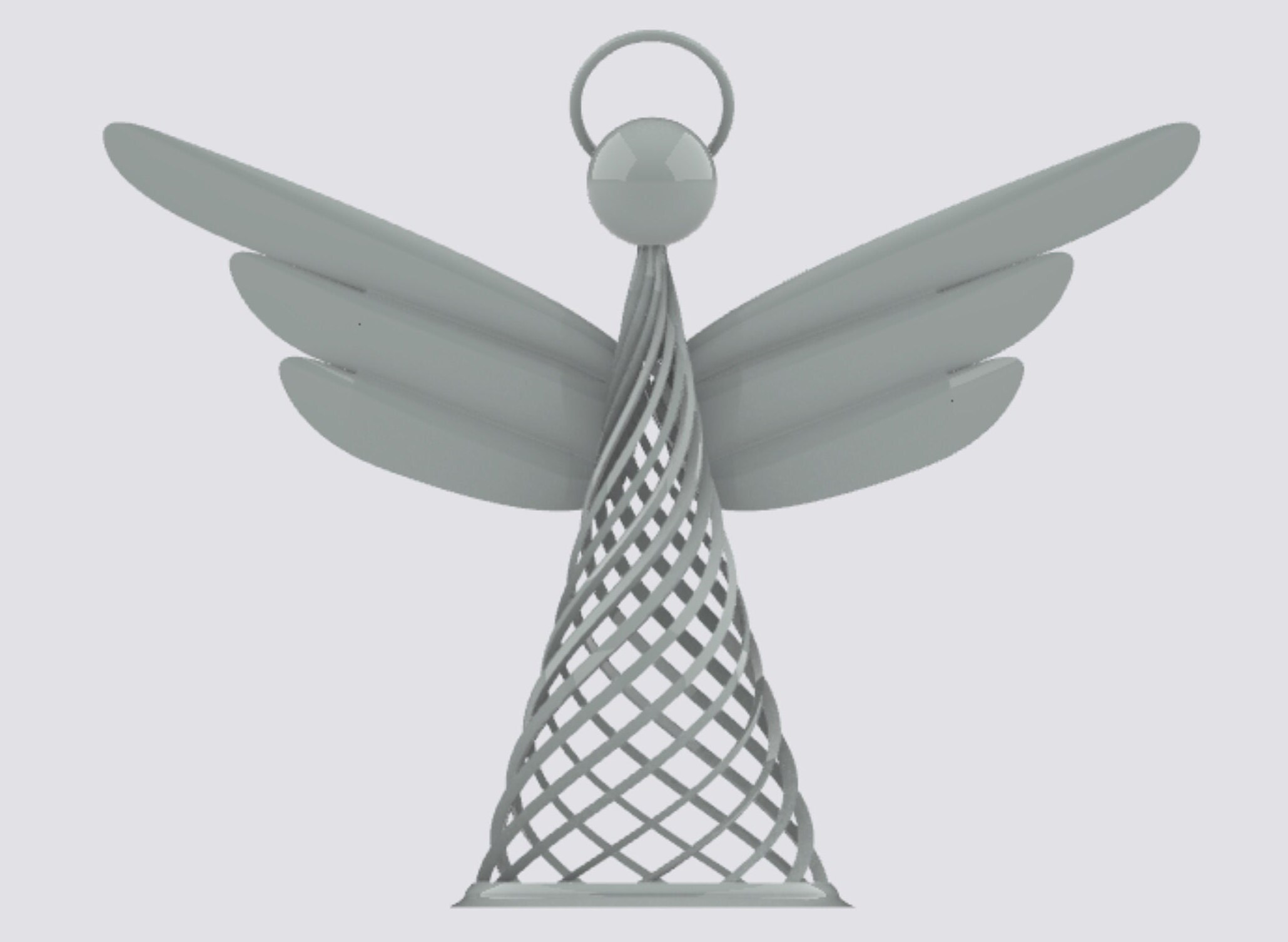 3d Models STL Drawing 3d Printer and Cnc-angel Design Christmas ...