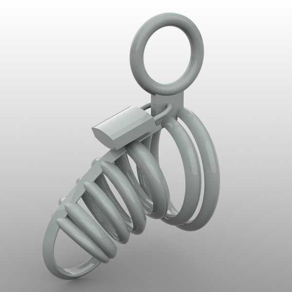 3D STL digital drawing. Sadomasochistic Charm Jewel