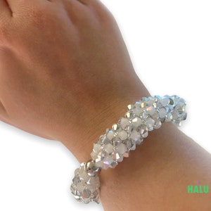 Ilde Mazo de Obatala/ Obatala Bracelet / Manilla de Obatala/ Santeria Osha