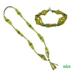 25” Collar de Mazo Orula con Ilde / Orunmila Collar Mazo con Ilde 25” / Collar de Babalao