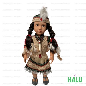 Muñeca Religiosa India/ Indian Religious Doll/ Santeria/ Espiritismo