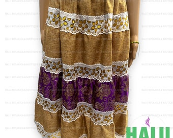 Falda de San Lázaro/ Saya San Lázaro de Saco/ Santería/ Yoruba