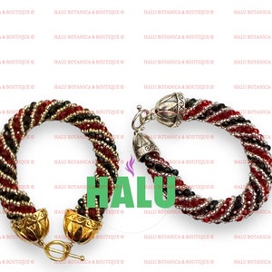 Ilde Mazo de Elegua Orula con Broche/ Elegua Orula Bracelet / Manilla de Elegua/ Santeria Osha
