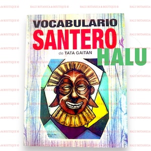 Vocabulario Santero/ Dicionario Yoruba/ Orisha Spanish Book for Santeros