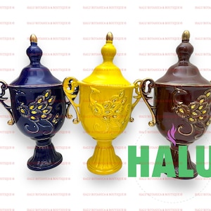 Sopera Pavo Real Alta/ Orisha Tureen Iridescent/ Santeria Lukumi IFA