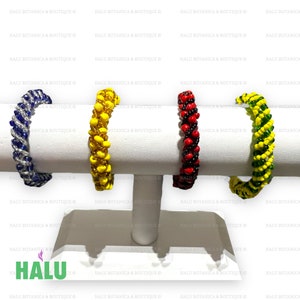 Bracciale Orula/ Orula Ilde con bottone/ Santeria IFA