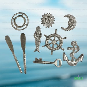 Yemaya Tools Santería/ Herramientas de Yemaya de Metal