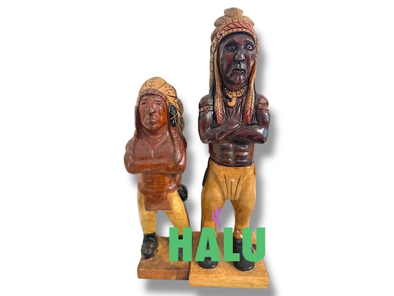 Indian Statue/ Indio de Madera Estatua/ Santeria IFA