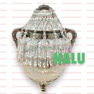 Maya para Sopera de Santo Obatala / Malla para Obatala Mazo/ Santería
