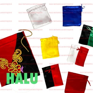 Bolsas Para Los Caracoles De Santo Elegua/ Bags For Your Saint&#39;s Shells/ Santeria IFA