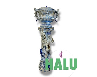 Pedestal Yemaya Combo/ Pedestal para Yemaya Sirena Santeria Orishas Pedestal