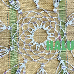 Maya para Sopera de Santo Obatala Moro/ Mesh for Obatala Mazo/ Santeria