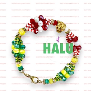 Ilde Mazo de Shango Tigre/ Shango Bracelet / Manilla de Chango/ Santeria Osha