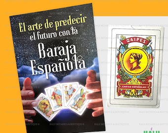 Libros Predecir & Echar Baraja Espańola/Czytanie kart hiszpańskich/Cartomancia