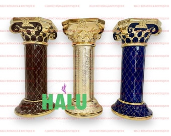 Pedestal / Base De Porcelana Para Santos / Santeria Pedestal