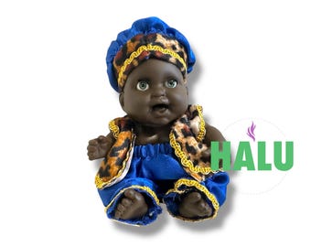 Ochosi Doll/ Muñeco de Ochosi Elegante/ Santeria Yoruba