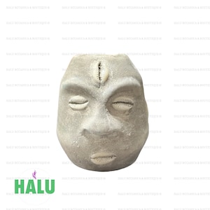 Cabeza de Eshu Elegua Cemento/ Testa di Eshu Elegbara/ Santeria IFA