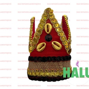 Handmade Elegua Crown Saco/ Corona para Elegua Eshu Brillante/ Santeria IFA