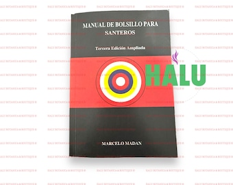 Manual de Bolsillo Santeros/Libro de Santeria/Lucumi Book