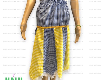 Two Waters Colors Skirt/ Saya de Dos Aguas Ginga/ Santeria/ Yoruba