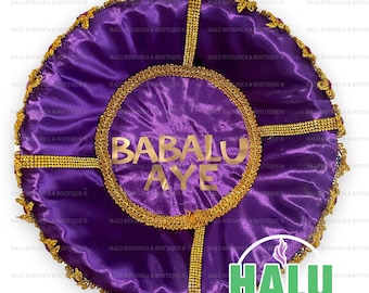 Cesta Mediana Babalu Aye/ San Lázaro Cesta de Ofrenda Mediana/Santería