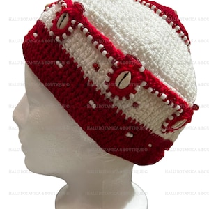 Gorro Shango tejido/ Gorro Shango tejido/ Santeria Osha
