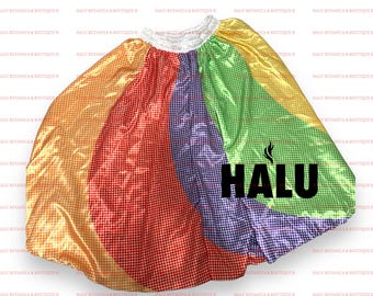 7 or 9 Colors Skirt Ginga/ Saya 7 o Colores Satin Ginga/ Santeria/ Yoruba