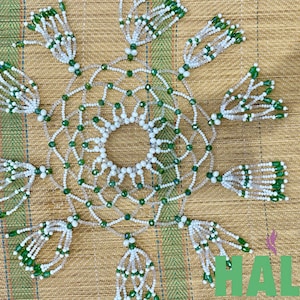Maya para Sopera de Santo Obatala Alaguema/ Mesh for Obatala Mazo/ Santeria