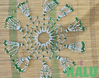 Maya para Sopera de Santo Obatala Alaguema/ Malla para Obatala Mazo/ Santeria