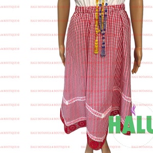 Red Skirt Ginga/ Saya de Ginga Roja/ Santeria/ Yoruba
