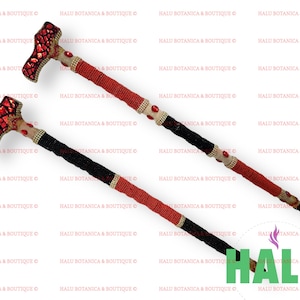 36” Baston de Elegua/ Baston Eleggua/ Eshu Elegua Walking Stick
