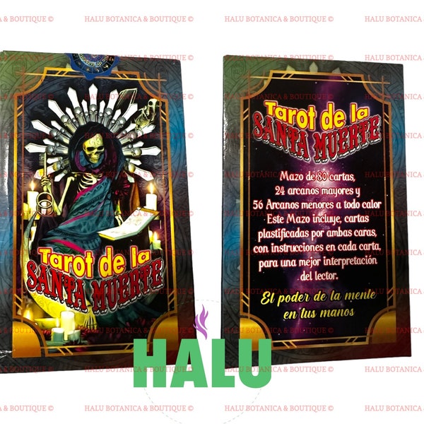 Tarot Deck Santa Muerte/ Set de cartas de Tarot Santa Muerte