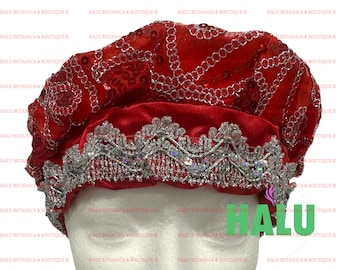 Gorro de Shango/Chango hoed/Santeria Quilla